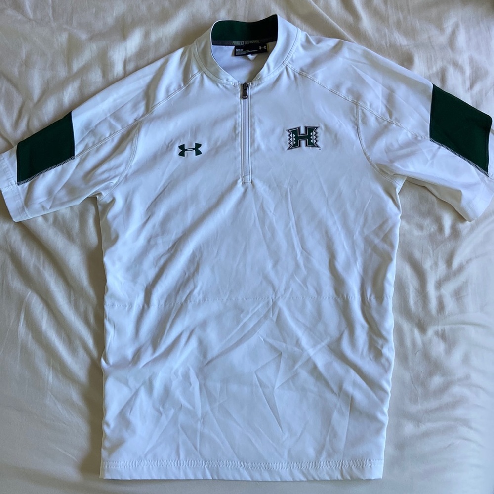 University of Hawaii Half-zip Windbreaker